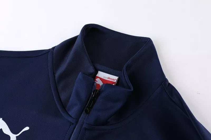 Kit Giacca a Zip + Tuta Marsiglia Blu 2022/23