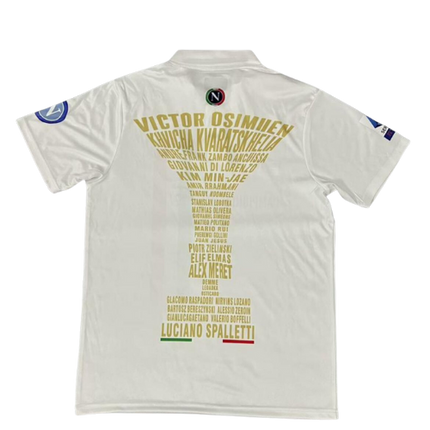 MAGLIA NAPOLI SCUDETTO BIANCA 22/23