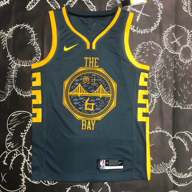 Maglia NBA Retro Golden State Warriors  2018/19