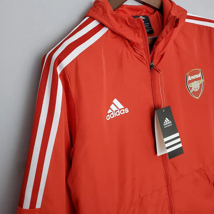 Giacca a Vento Arsenal Rossa 2022/23