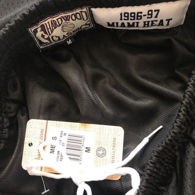 Pantaloncini NBA Miami Heat Neri