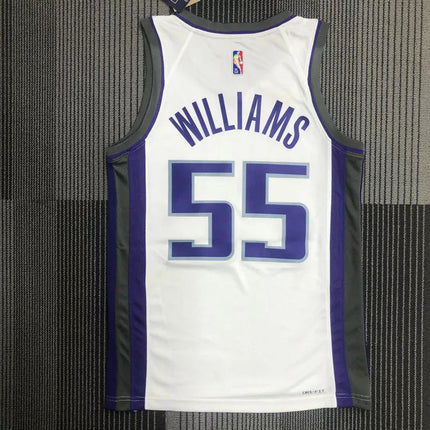 Maglia NBA Sacramento Kings Bianca 2021/22