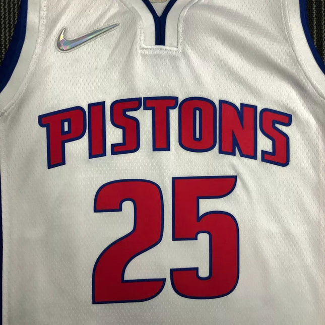 Maglia NBA Detroit Pistons City Edition Bianca 2021/22