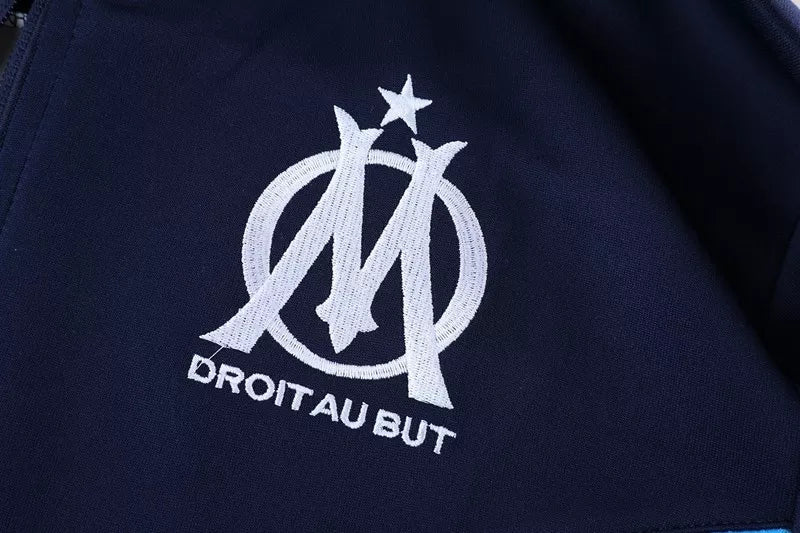 Kit Giacca a Zip + Tuta Marsiglia Blu 2022/23