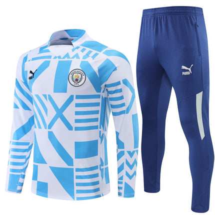 Kit Giacca + Tuta Manchester City 2022/23(con Taglia Bambino)
