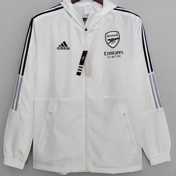 Giacca a Vento Arsenal Bianca 2022/23