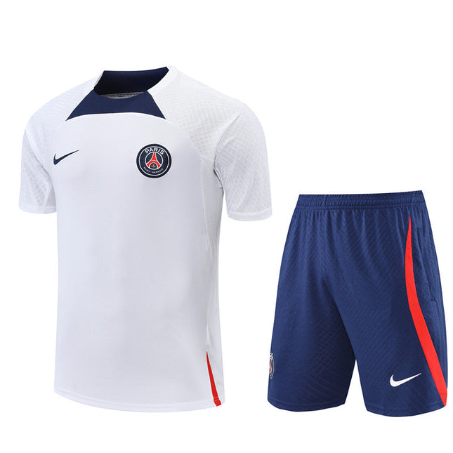 Kit Maglia Bianca + Pantaloncini PSG 2022/23
