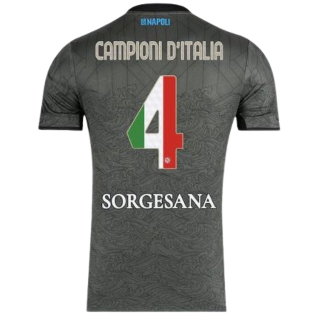 TERZA MAGLIA NAPOLI SPECIAL CAMPIONI D'ITALIA 2024/25