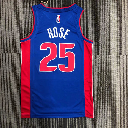 Maglia NBA Detroit Pistons City Edition Blu 2021/22