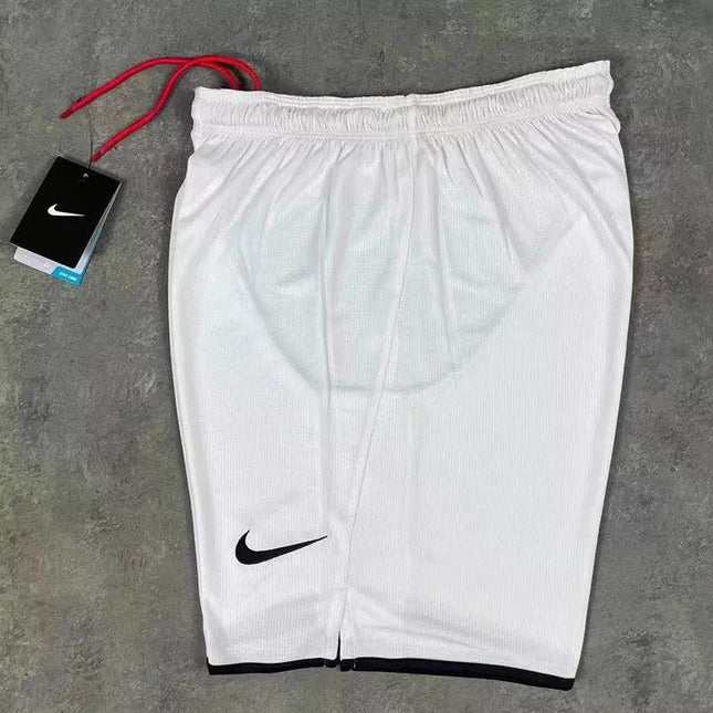 Pantaloncini Retro Manchester United Bianchi 2007/08