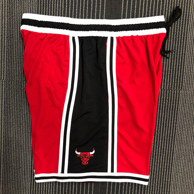 Pantaloncini NBA Chicago Bulls Neri e Rossi 2021/22