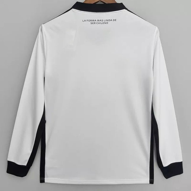 Maglia Bianca Maniche Lunghe Colo-Colo Home 2022/23