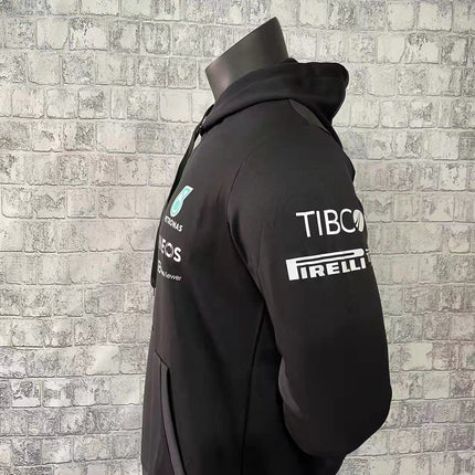 Felpa Con Cappuccio FORMULA 1 Mercedes Nera 2022/23