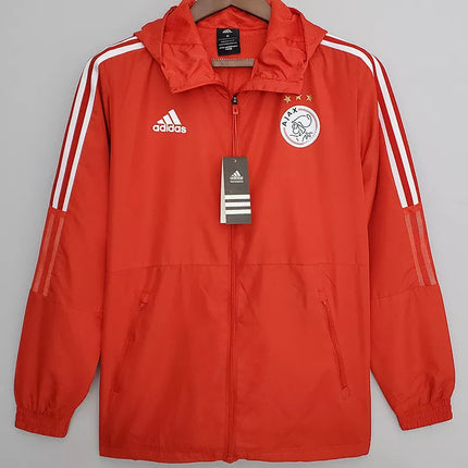 Giacca a Vento Ajax Rossa 2022/23