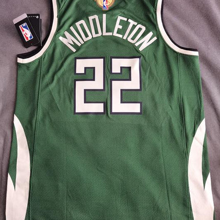Maglia NBA MIDDLETON Milwaukee Bucks playoff 2021/22