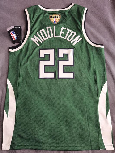 Maglia NBA MIDDLETON Milwaukee Bucks playoff 2021/22