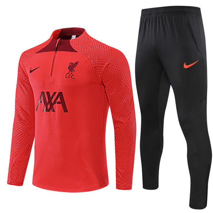 Kit Giacca Rossa + Tuta Liverpool 2022/23 (con Taglia Bambino)