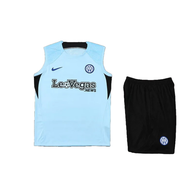 Inter - Canotta + Pantaloncino Azzurro 2023/24