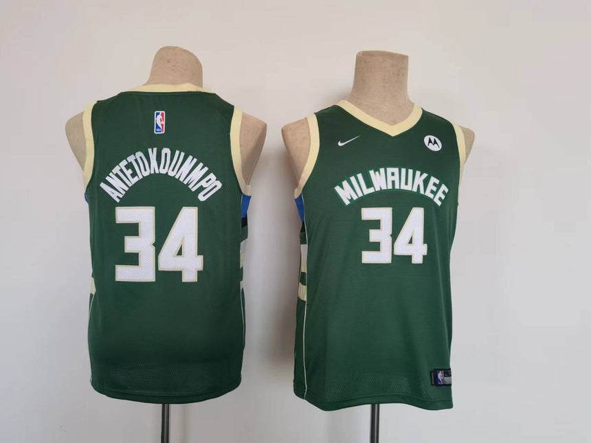 Maglia Verde NBA Bambino Milwaukee Bucks