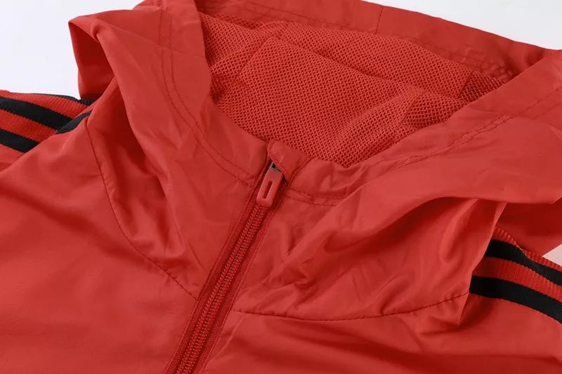 Giacca a Vento Manchester United Rossa 2022/23