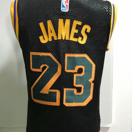 Maglia Nera NBA Bambino Los Angeles Lakers