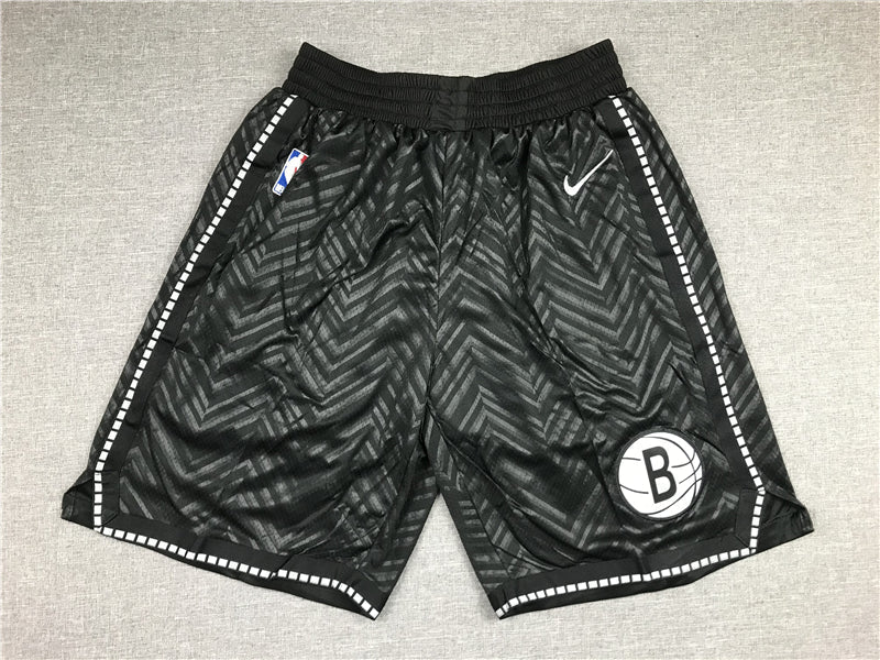 Pantaloncini NBA Brooklyn Nets Neri 2021/22