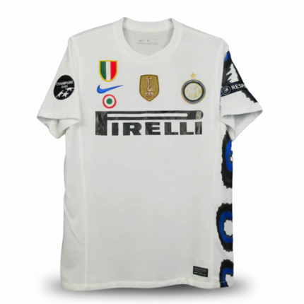 MAGLIA RETRO INTER TRASFERTA 2010/11 (PATCH COMPRESE)