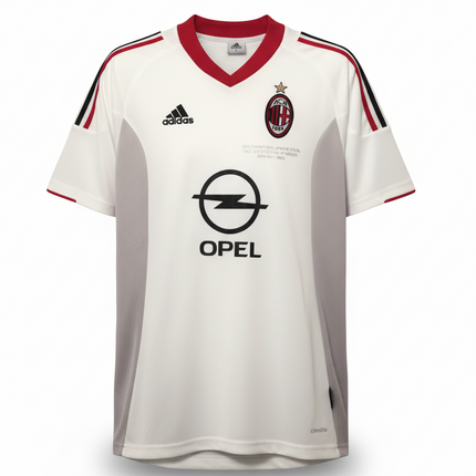 MAGLIA MILAN RETRO TRASFERTA FINALE UCL 2002/03