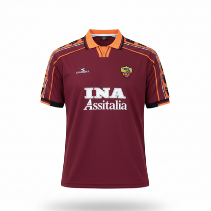 MAGLIA RETRO ROMA HOME 1997/98