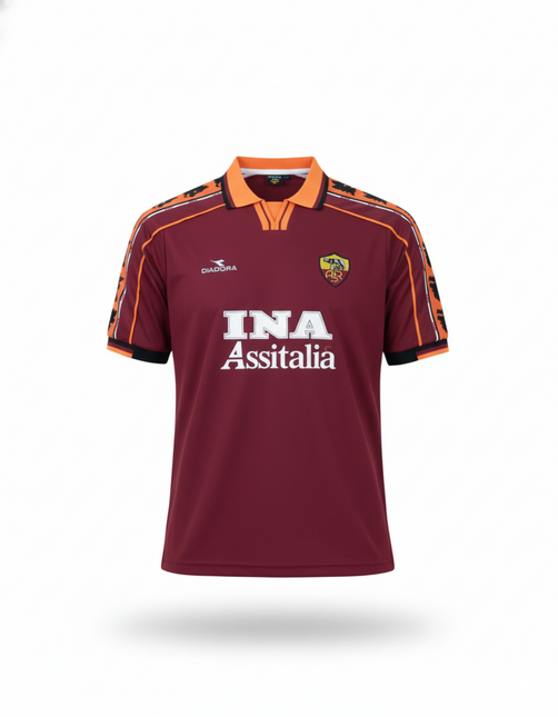 MAGLIA RETRO ROMA HOME 1997/98