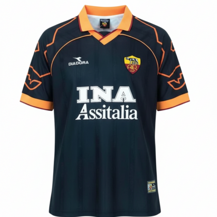 MAGLIA RETRO ROMA TRASFERTA 1999/00