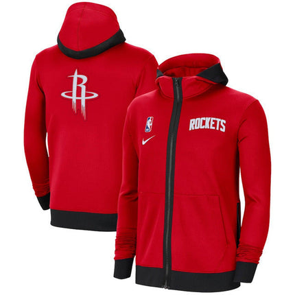 Giacca a Zip Con Cappuccio NBA Houston Rockets