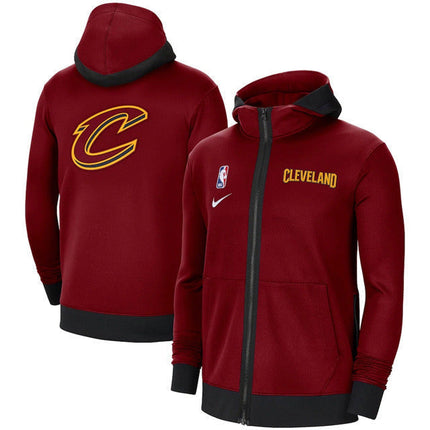 Giacca a Zip Con Cappuccio NBA Cleveland Cavaliers