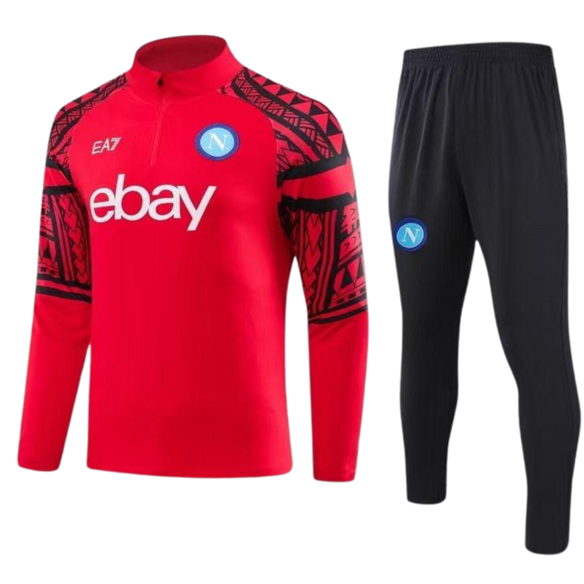 KIT GIACCA A ZIP + TUTA NAPOLI 2024/25