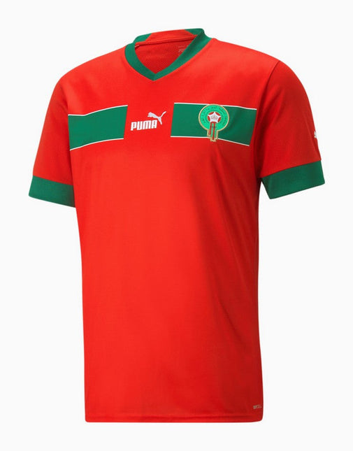 Maglia Marocco Home 2022/23 (Nazionali) ( con Taglia XXXL e Taglia Bambino )