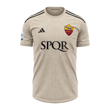 SECONDA MAGLIA ROMA 2023/24 SPONSOR SPQR