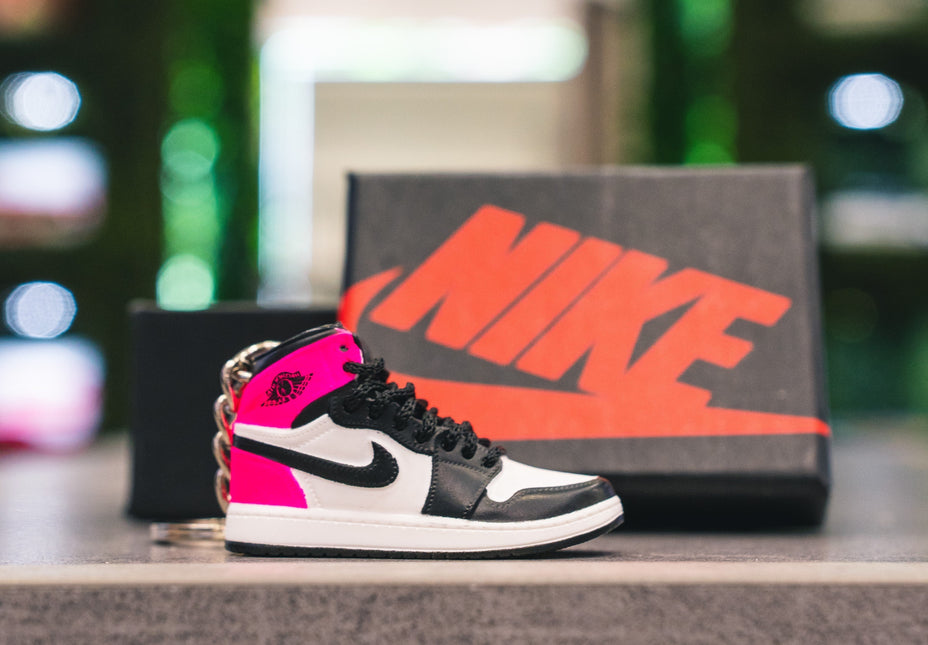 Portachiavi Jordan 1 High Pink con Box
