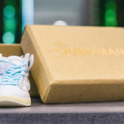 Portachiavi Jordan 1 Off-White White con Box