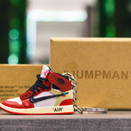 Portachiavi Jordan 1 Off White Chicago