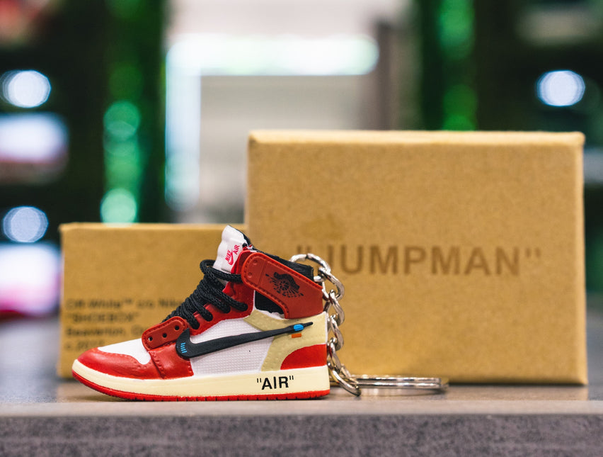 Portachiavi Jordan 1 Off White Chicago