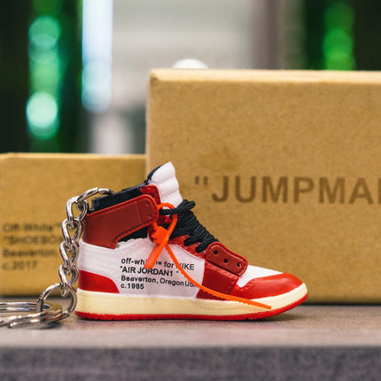 Portachiavi Jordan 1 Off White Chicago