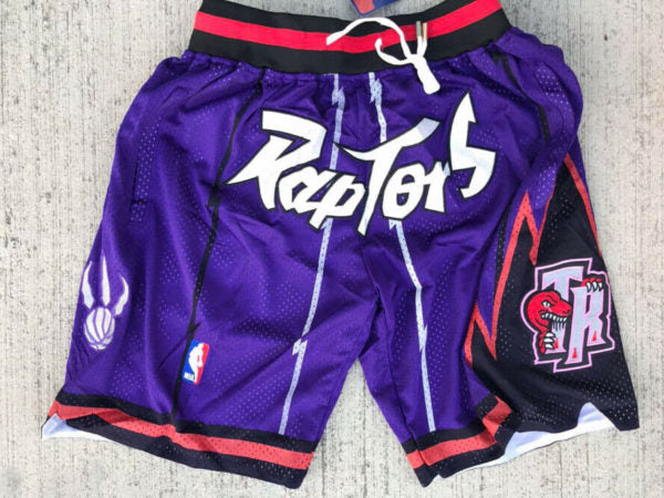 Pantaloncini NBA Toronto Raptors Viola 2021/22