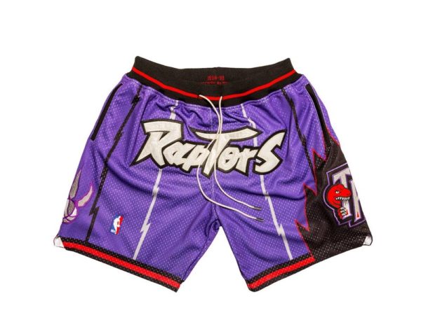 Pantaloncini NBA Toronto Raptors Viola 2021/22