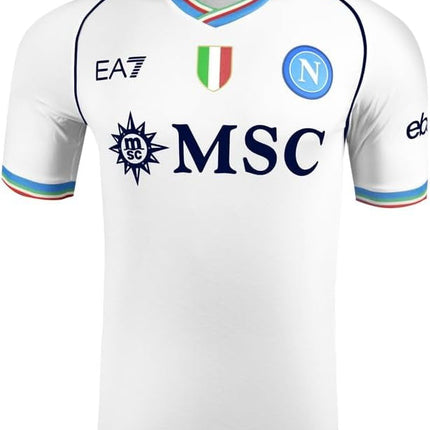 Maglia Napoli Gara Euro Away Bianca 2023/2024