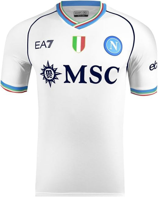 Maglia Napoli Gara Euro Away Bianca 2023/2024