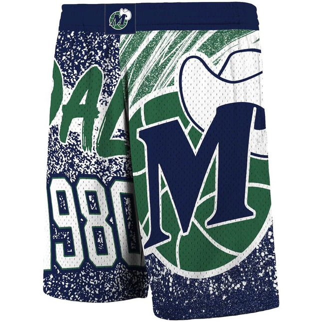 Pantaloncini NBA Dallas Mavericks Mitchell & Ness Hardwood