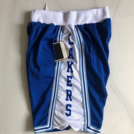 Pantaloncini NBA  Los Angeles Lakers Blu e Bianchi 2021/22