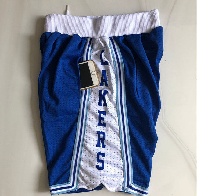 Pantaloncini NBA  Los Angeles Lakers Blu e Bianchi 2021/22