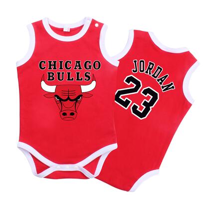Body Bimbo NBA Rossa Chicago Bulls