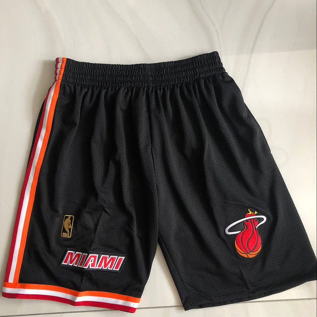 Pantaloncini NBA Miami Heat Neri